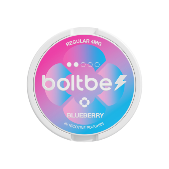 Boltbe Nicotine Pouches Zero Tobacco Blueberry 4mg