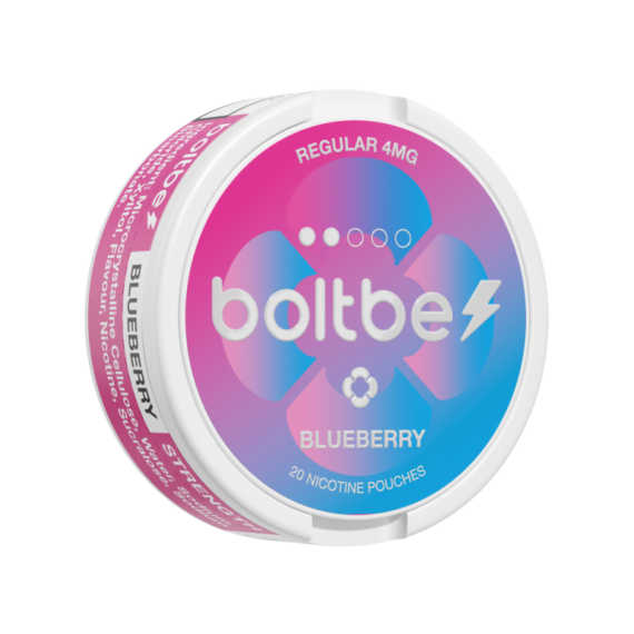 Boltbe Nicotine Pouches Zero Tobacco Blueberry 4mg