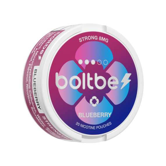 Boltbe Nicotine Pouches Zero Tobacco Blueberry 8mg
