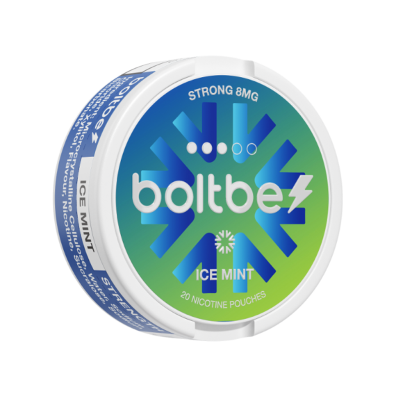 Boltbe Nicotine Pouches Zero Tobacco Snus Ice Mint 8mg