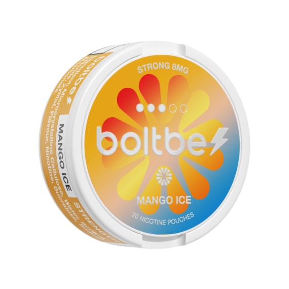 Boltbe Nicotine Pouches Zero Tobacco Mango Ice 8mg