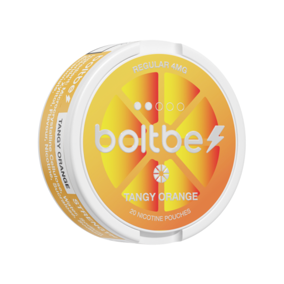 Boltbe Nicotine Pouches Zero Tobacco Tangy Orange 4mg