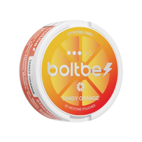 Boltbe Nicotine Pouches Zero Tobacco Tangy Orange 8mg