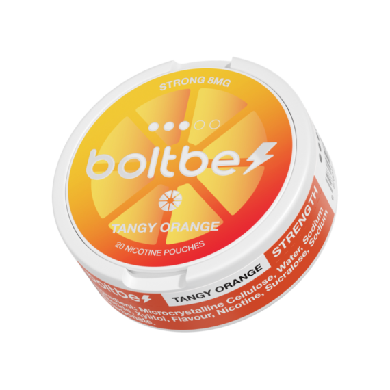 Boltbe Nicotine Pouches Zero Tobacco Tangy Orange 8mg