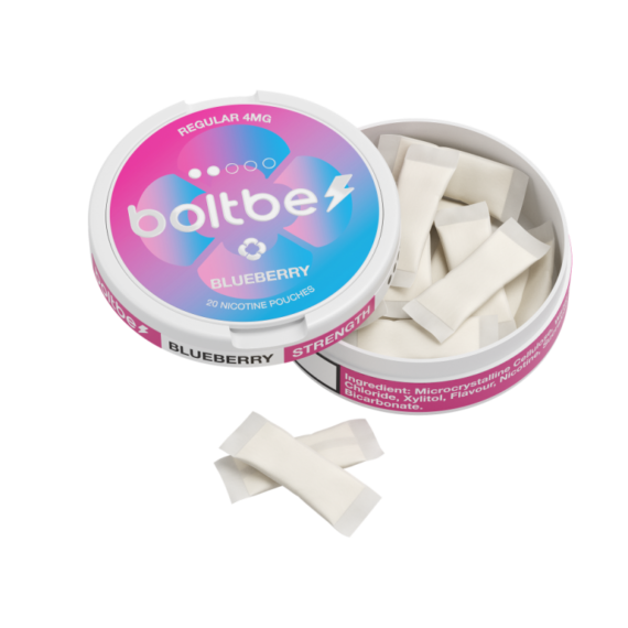 Boltbe Nicotine Pouches Zero Tobacco Blueberry 4mg