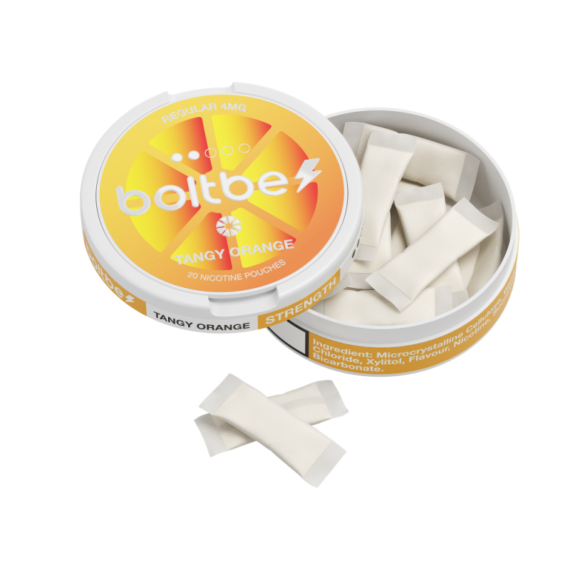 Boltbe Nicotine Pouches Zero Tobacco Tangy Orange 4mg