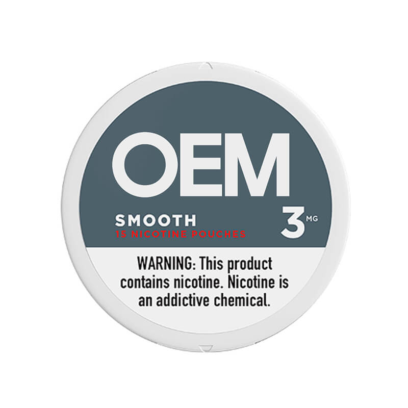 Zyn Smooth 3mg Nicotine Pouches Private Label Manufacture Oem