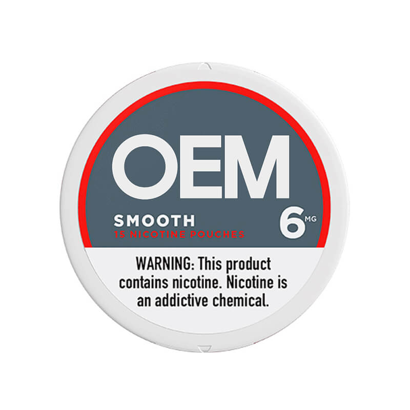 ZYN smooth 6MG nicotine pouches private label manufacture oem