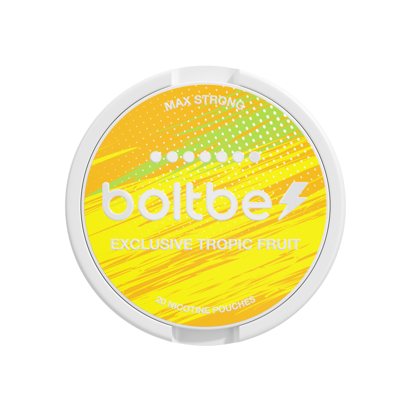 Boltbe Nicotine Pouches Zero Tobacco Exclusive Tropic Fruit 30mg