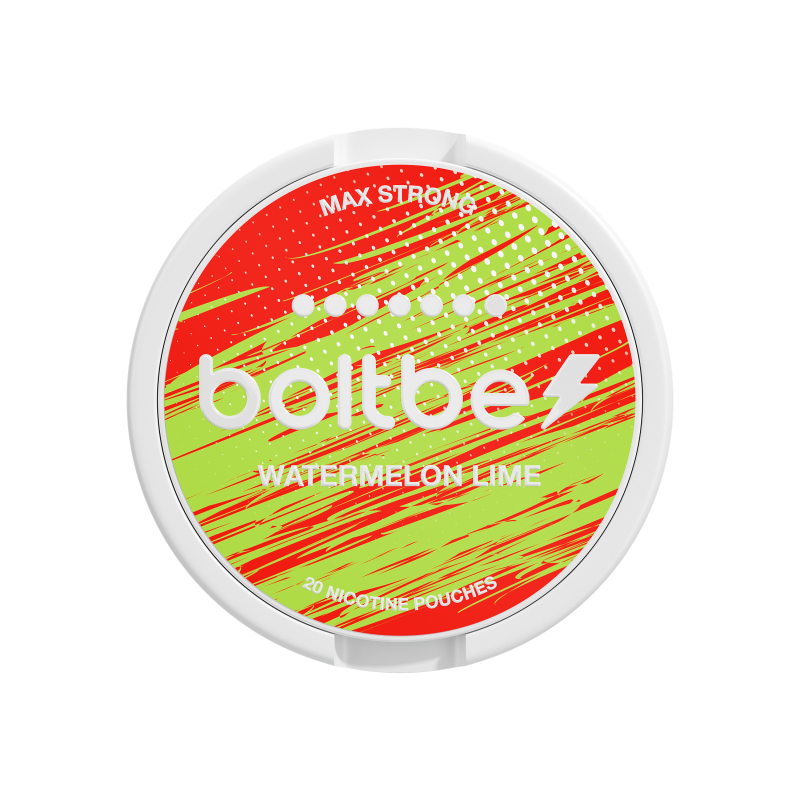 Boltbe Nicotine Pouches Zero Tobacco Waterlemon Lime 30mg